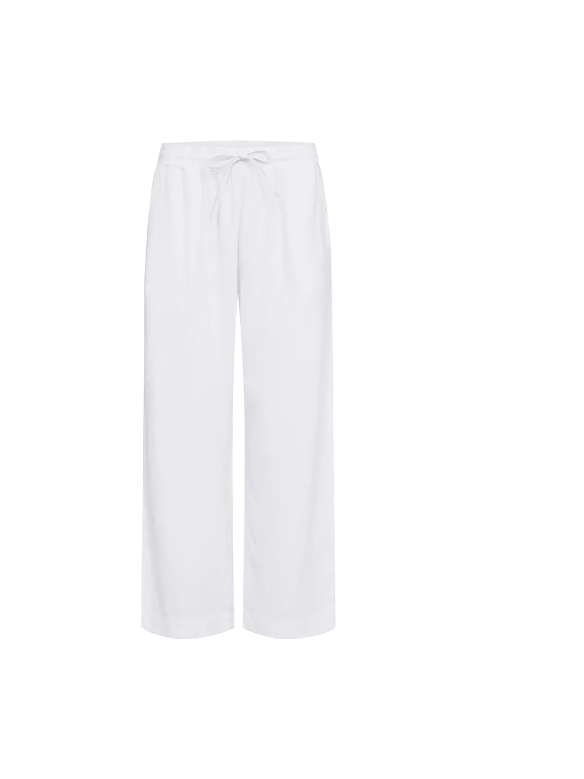 Freequent naisten housut Lava Ankle Pant, valkoinen