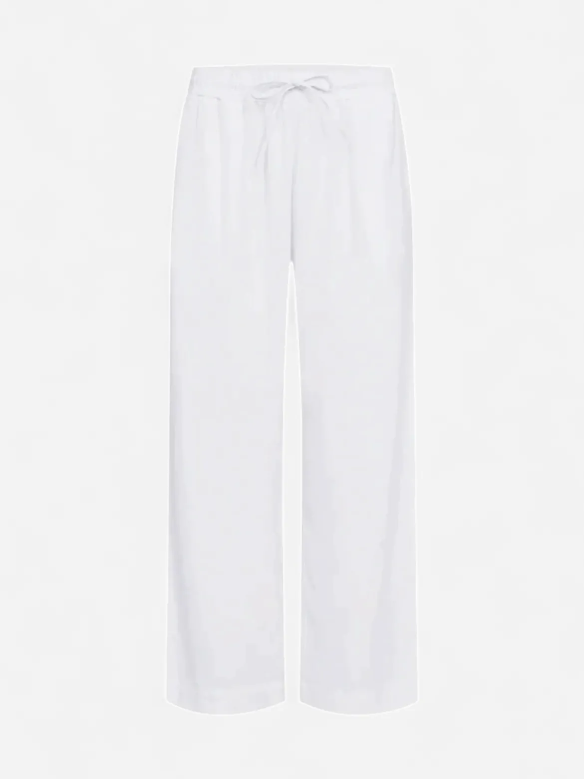 Freequent naisten housut Lava Ankle Pant, valkoinen