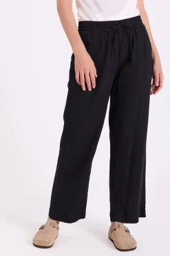 Freequent naisten housut Lava Ankle Pant, musta
