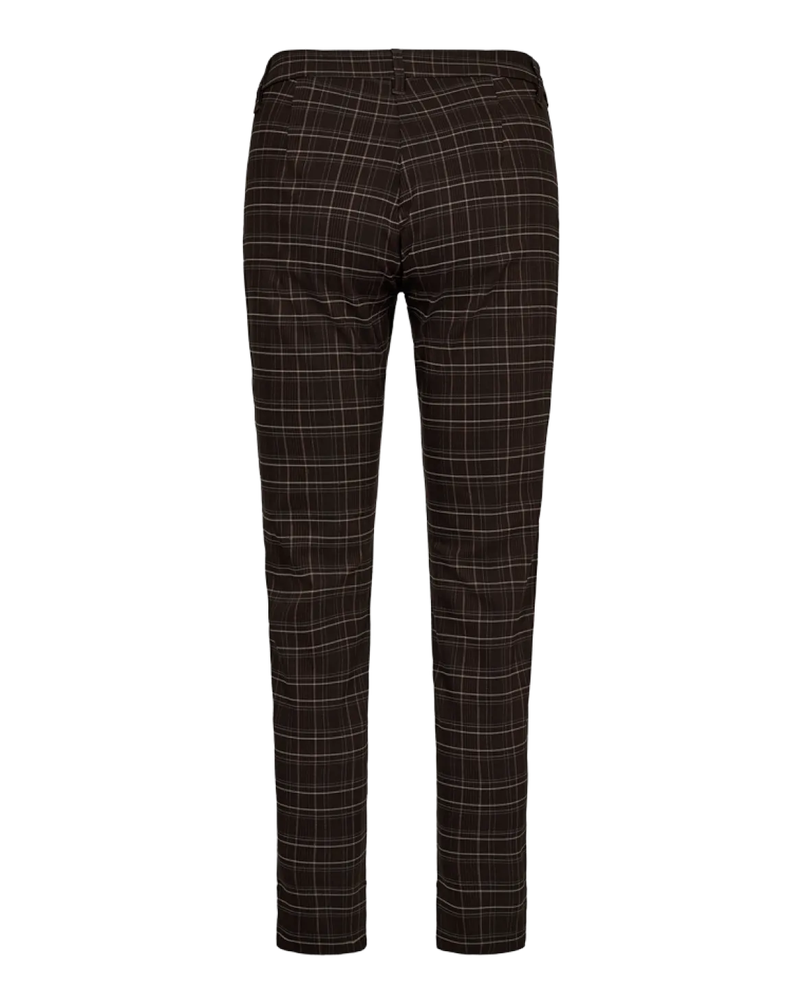 Freequent naisten housut, REX PANT Beige Ruutu