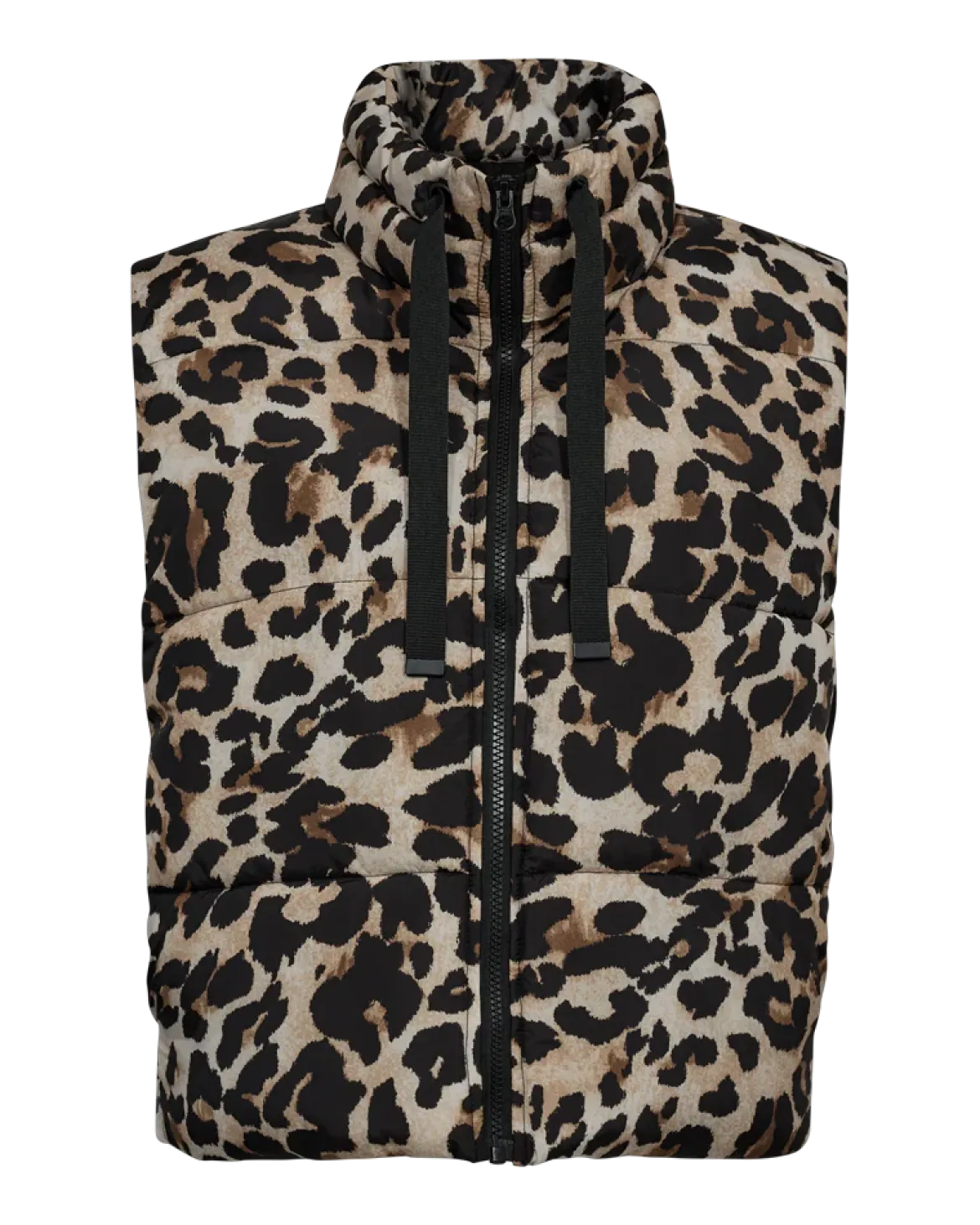 Freequent naisten liivi, JOYCO WAISTCOAT Ruskea Kuosi