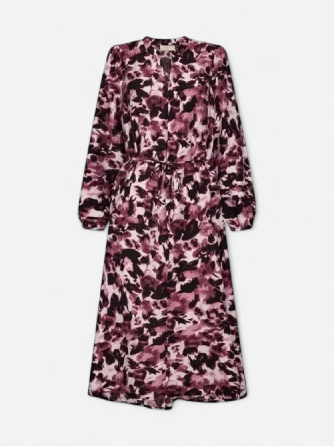 Freequent naisten mekko, HIRSE DRESS Viininpunainen Kuosi