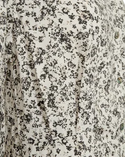 Freequent naisten mekko Molli Dress, kuosillinen beige