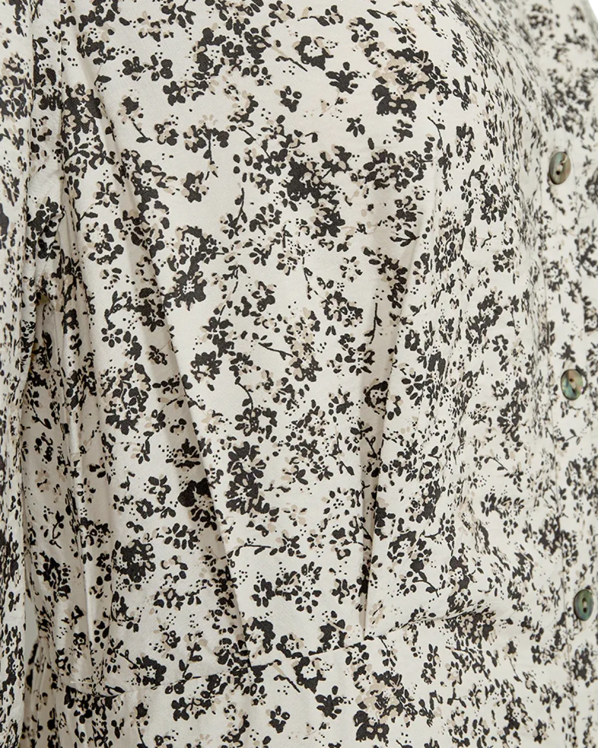 Freequent naisten mekko Molli Dress, kuosillinen beige