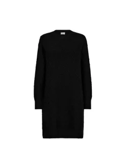 Freequent naisten mekko, SATURN DRESS Musta