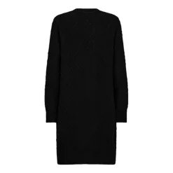 Freequent naisten mekko, SATURN DRESS Musta
