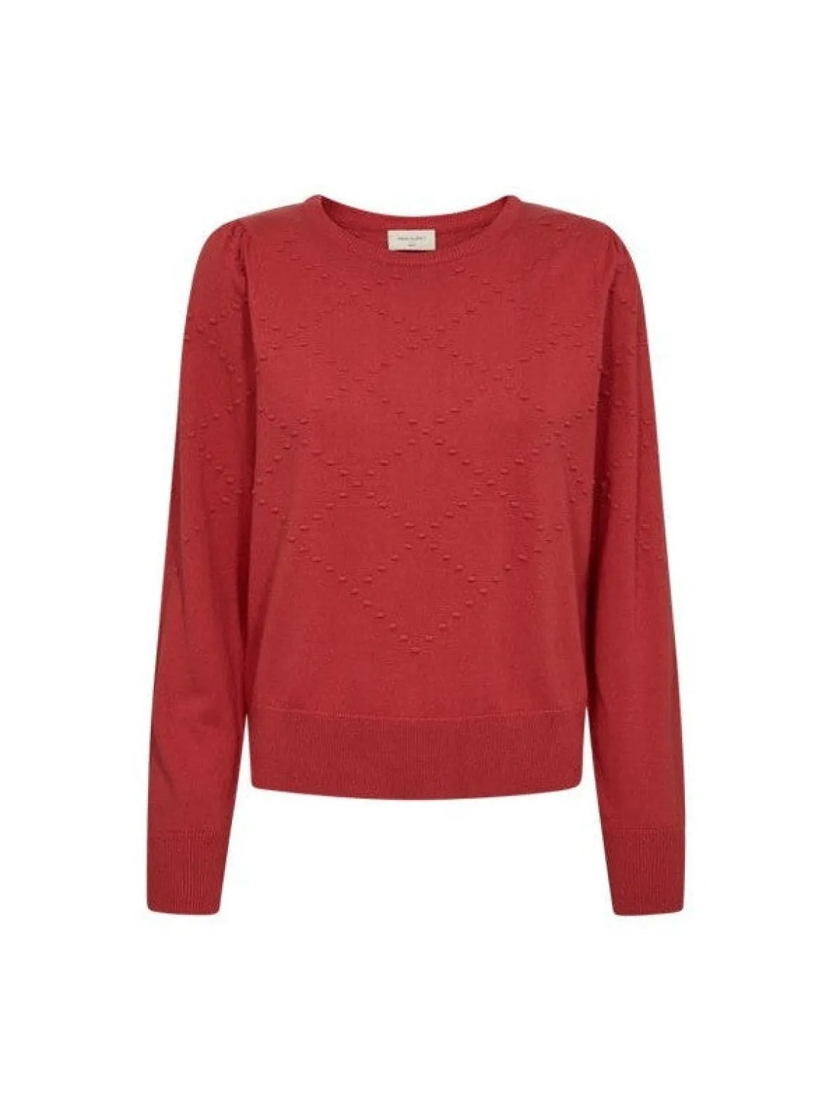 Freequent naisten neule, DODO PULLOVER Punainen