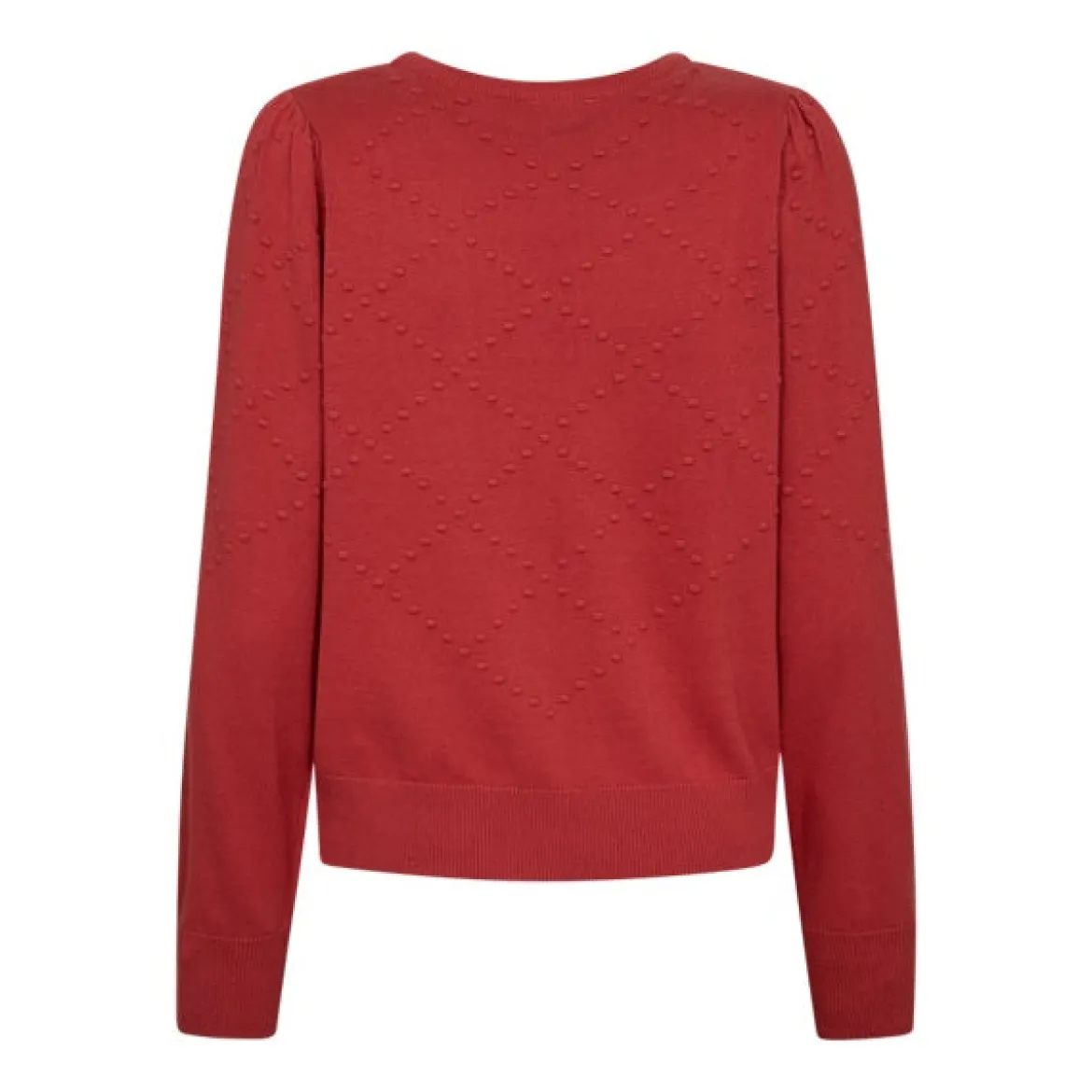Freequent naisten neule, DODO PULLOVER Punainen