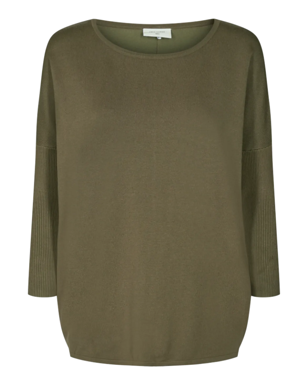 Freequent Naisten Neule, Jone Plain Khaki