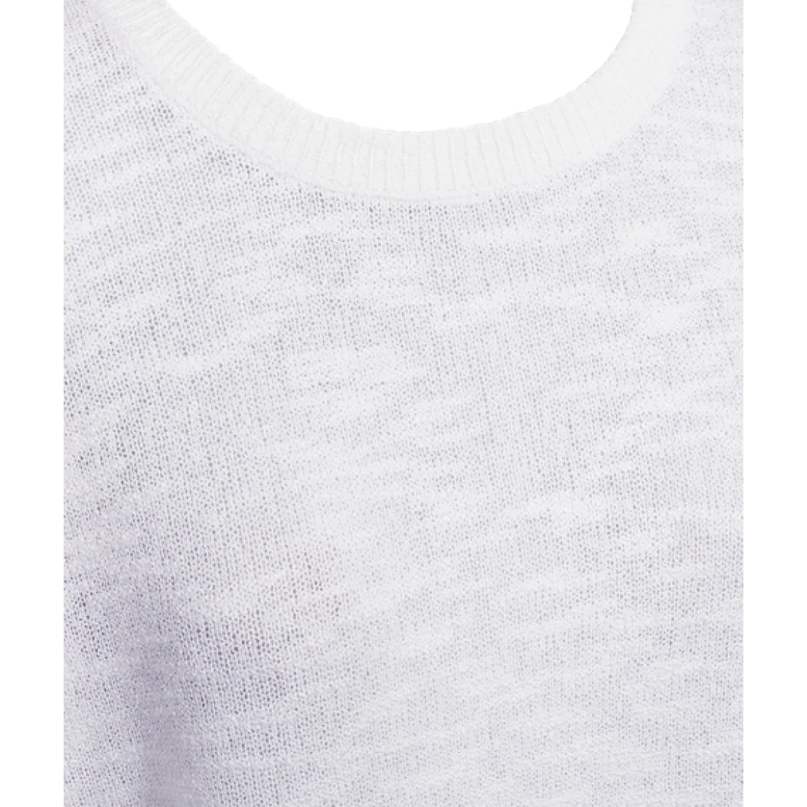 Freequent naisten neulepusero Vick, Brilliant white