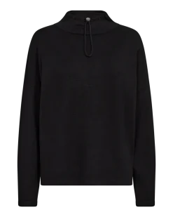 Freequent naisten neulepusero ANI PULLOVER, musta