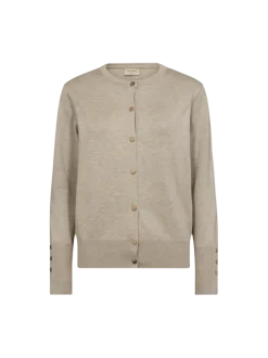 Freequent Naisten Neuletakki, KATIE CARDIGAN Beige
