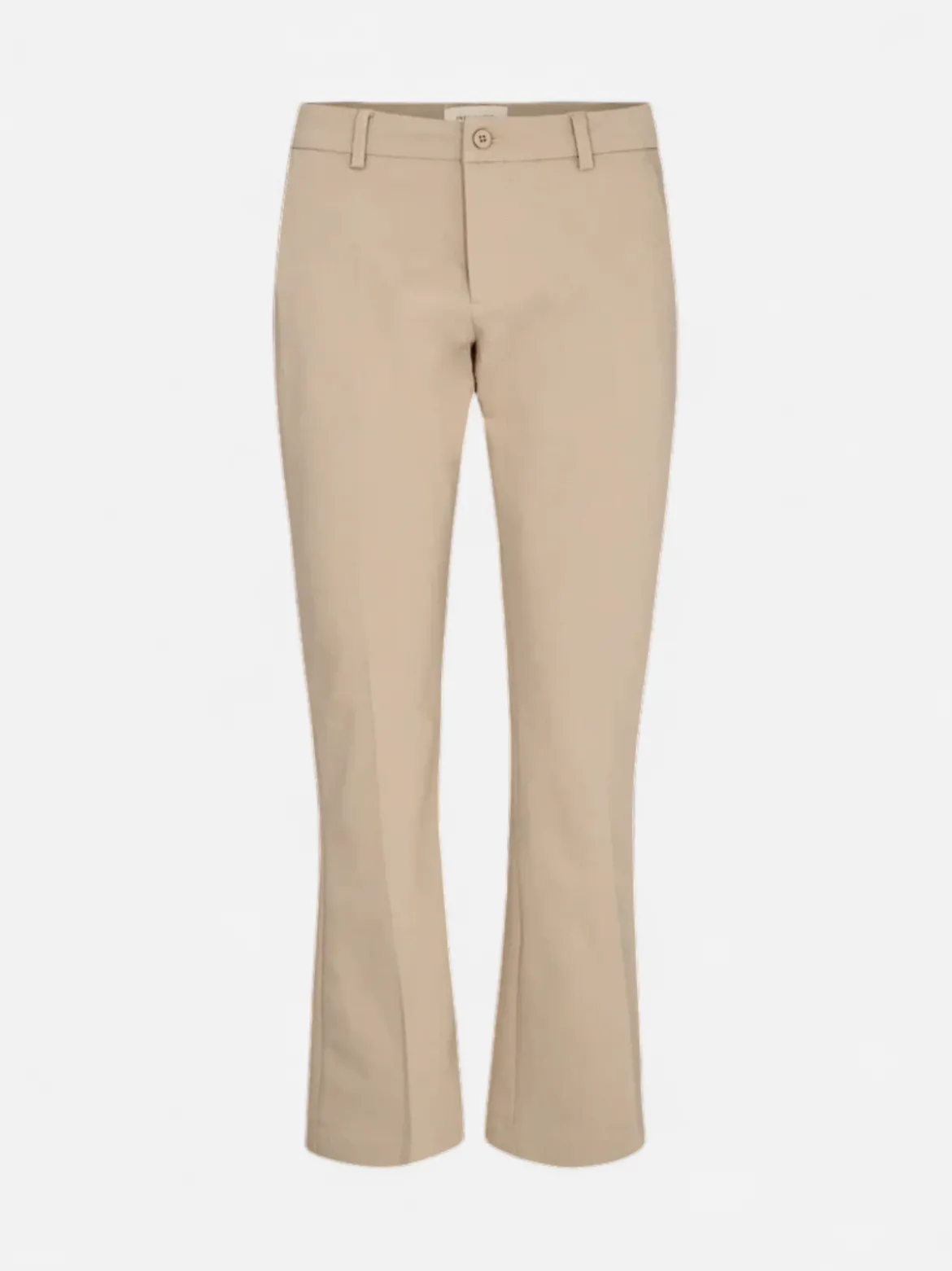 Freequent naisten nilkkapituiset housut Isadora Ankle PA Bootcut, vaalea beige