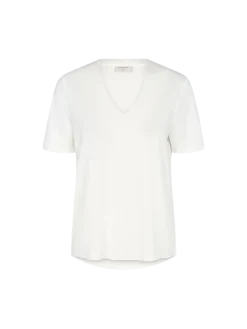 Freequent Naisten Pusero, Yr Ss Blouse Valkoinen