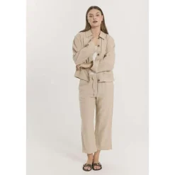 Freequent naisten takki Lava Jacket, hiekka