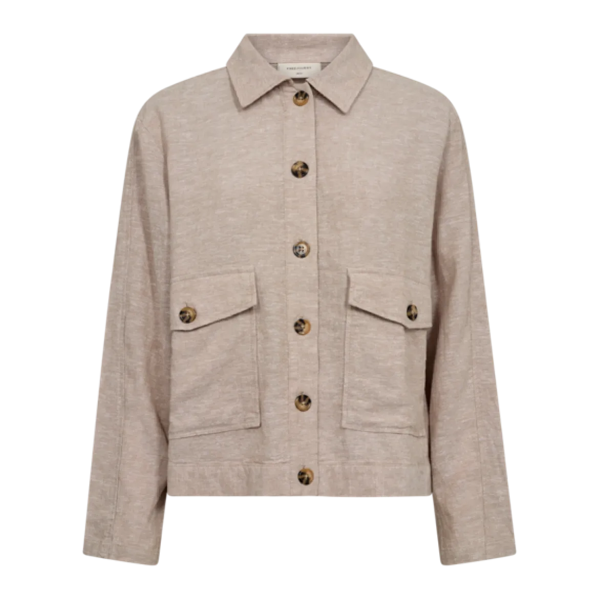 Freequent naisten takki Lava Jacket, hiekka