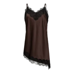 Freequent naisten toppi Dova Top, Coffee Bean w. Black