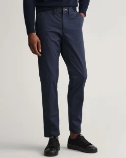 Gant chinokset, HALLDEN SLIM CHINO Tummansininen