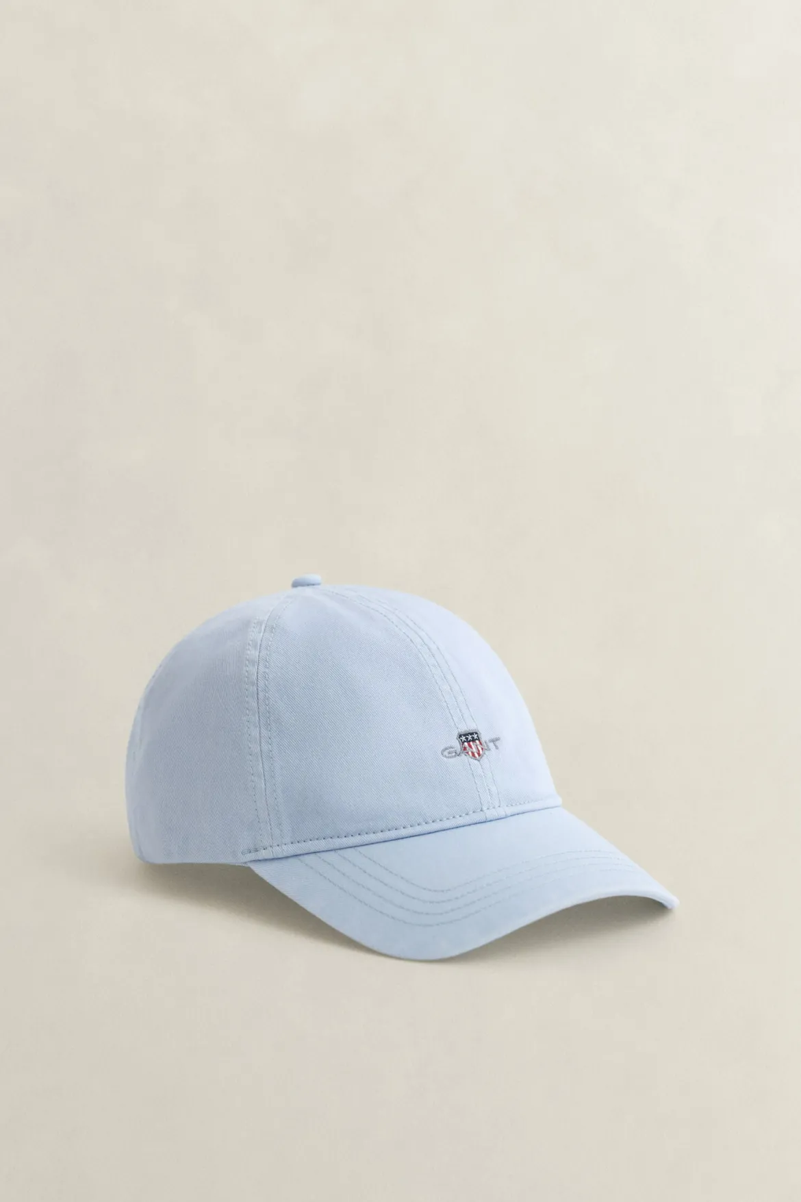 Gant lippis Shield Sunfaded Cap, vaaleansininen