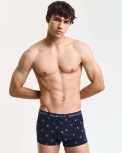 Gant Miesten Bokserit, SKIER TRUNK 3-PACK Tummansininen