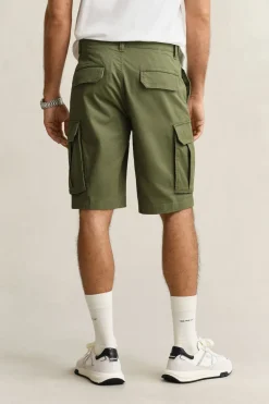 Gant miesten Cargo shortsit Regular Classic, tummanvihreä