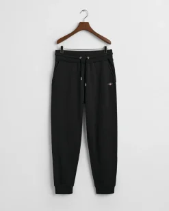 Gant miesten collegehousut Reg Shield Sweatpants, musta