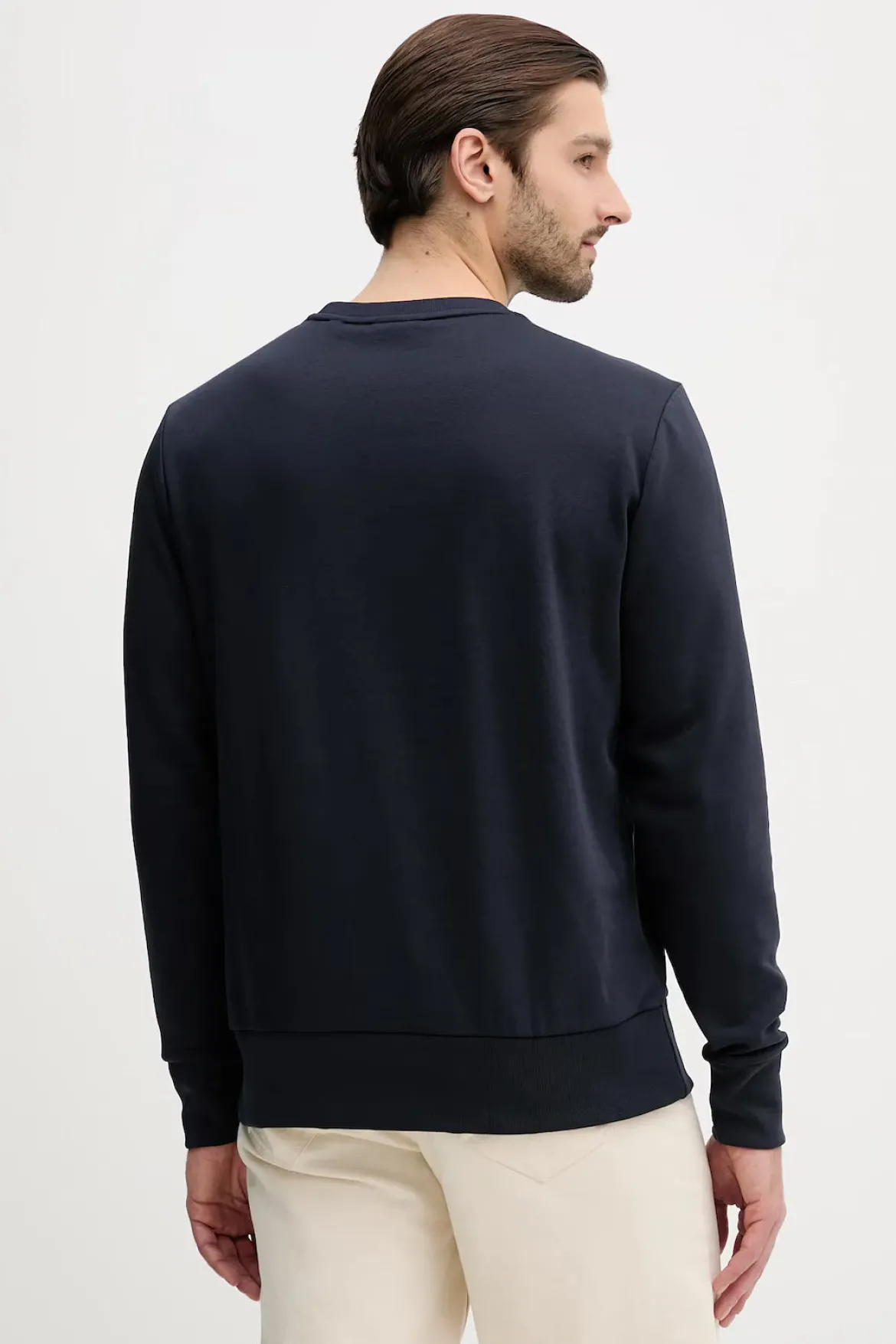 Gant miesten collegepaita Graphic C-Neck, tummansininen