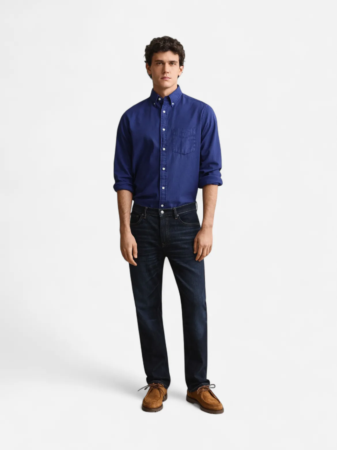 Gant miesten farkut Gant Jeans regular fit, sininen, indigo