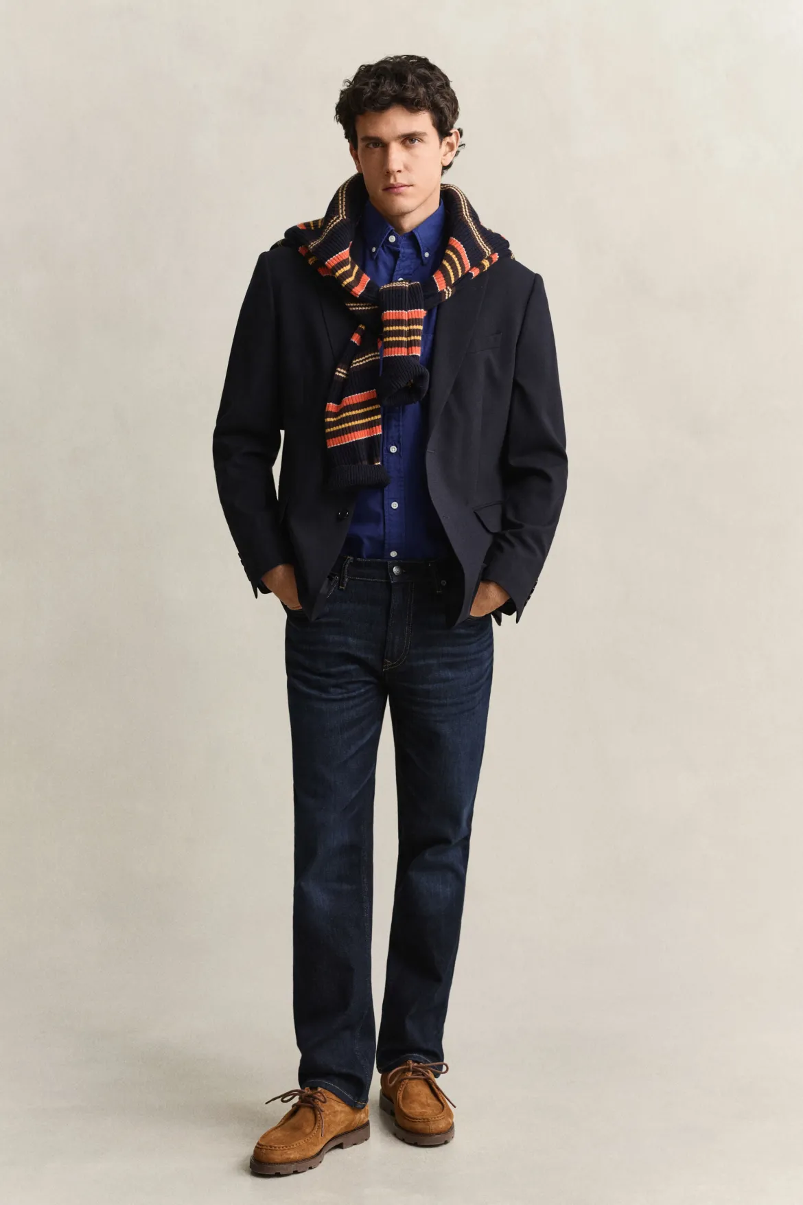 Gant miesten farkut Gant Jeans regular fit, sininen, indigo