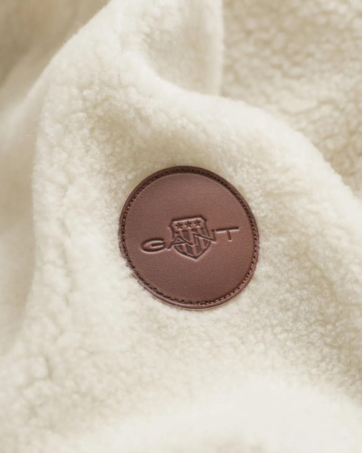 Gant miesten Half Zip fleece, hiekka