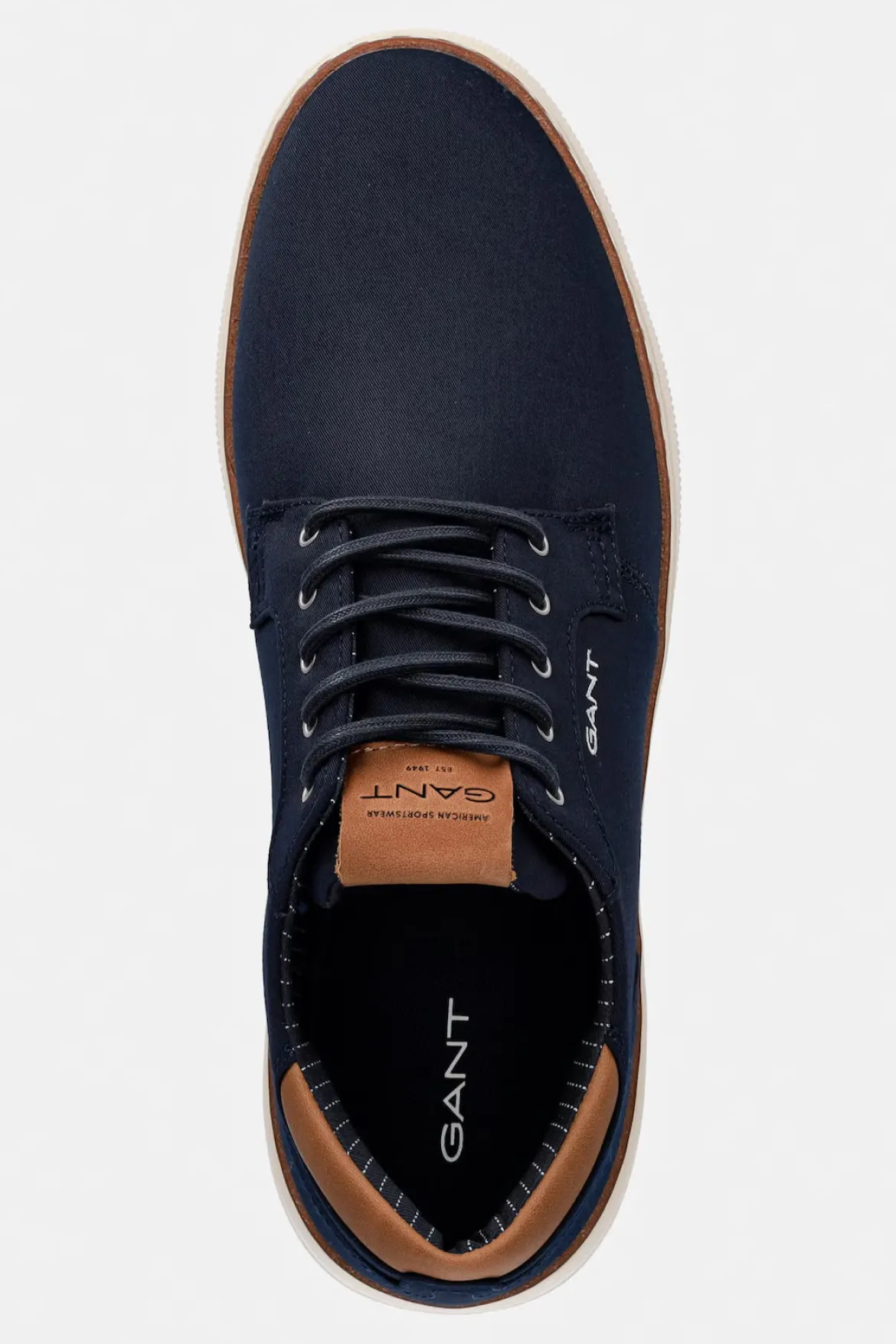 Gant miesten kengät San Prep Canvas Sneaker, tummansininen
