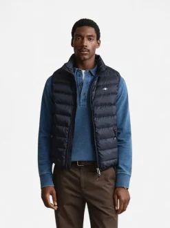 Gant miesten liivi Light Down Vest, tummansininen