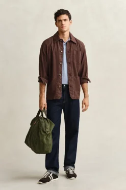Gant miesten pikeepaita 2 Tone, vaaleansininen