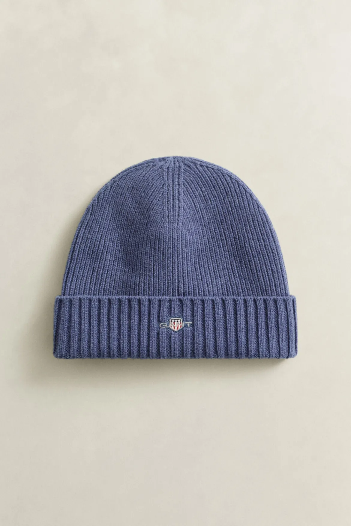 Gant miesten pipo Shield Wool Beanie, sininen
