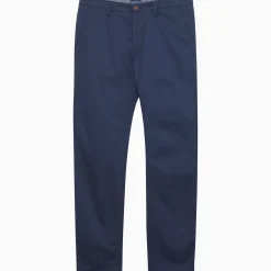 Gant Miesten Puuvillahousut, Slim Twill Chino Tummansininen
