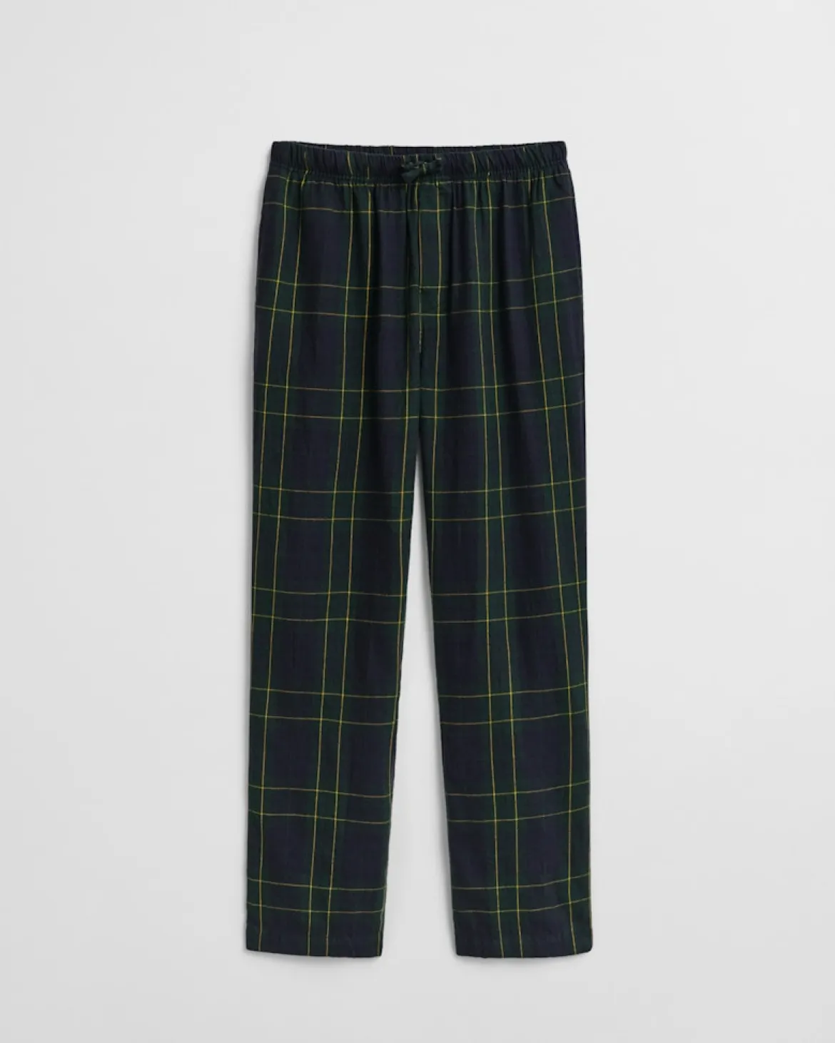 Gant miesten pyjamahousut Flannel Pant, sininen kuosi
