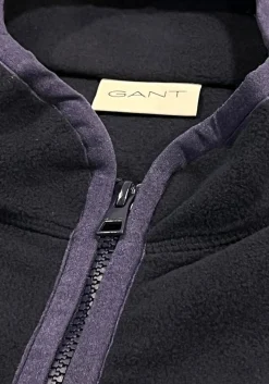 Gant miesten takki, MICRO FLEECE JACKET Tummansininen