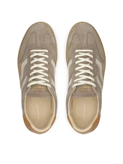 Gant miesten tennarit Cuzmo Suede Sneaker, ruskeanharmaa