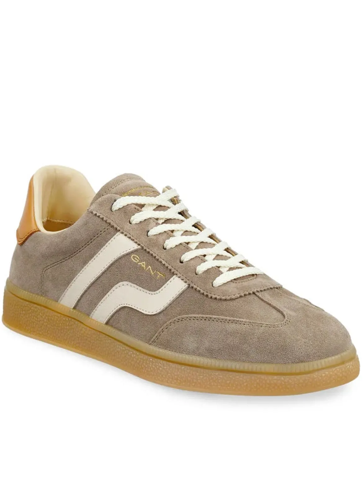 Gant miesten tennarit Cuzmo Suede Sneaker, ruskeanharmaa
