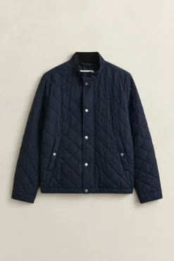 Gant miesten tikkitakki Classic Quilted Jacket, tummansininen