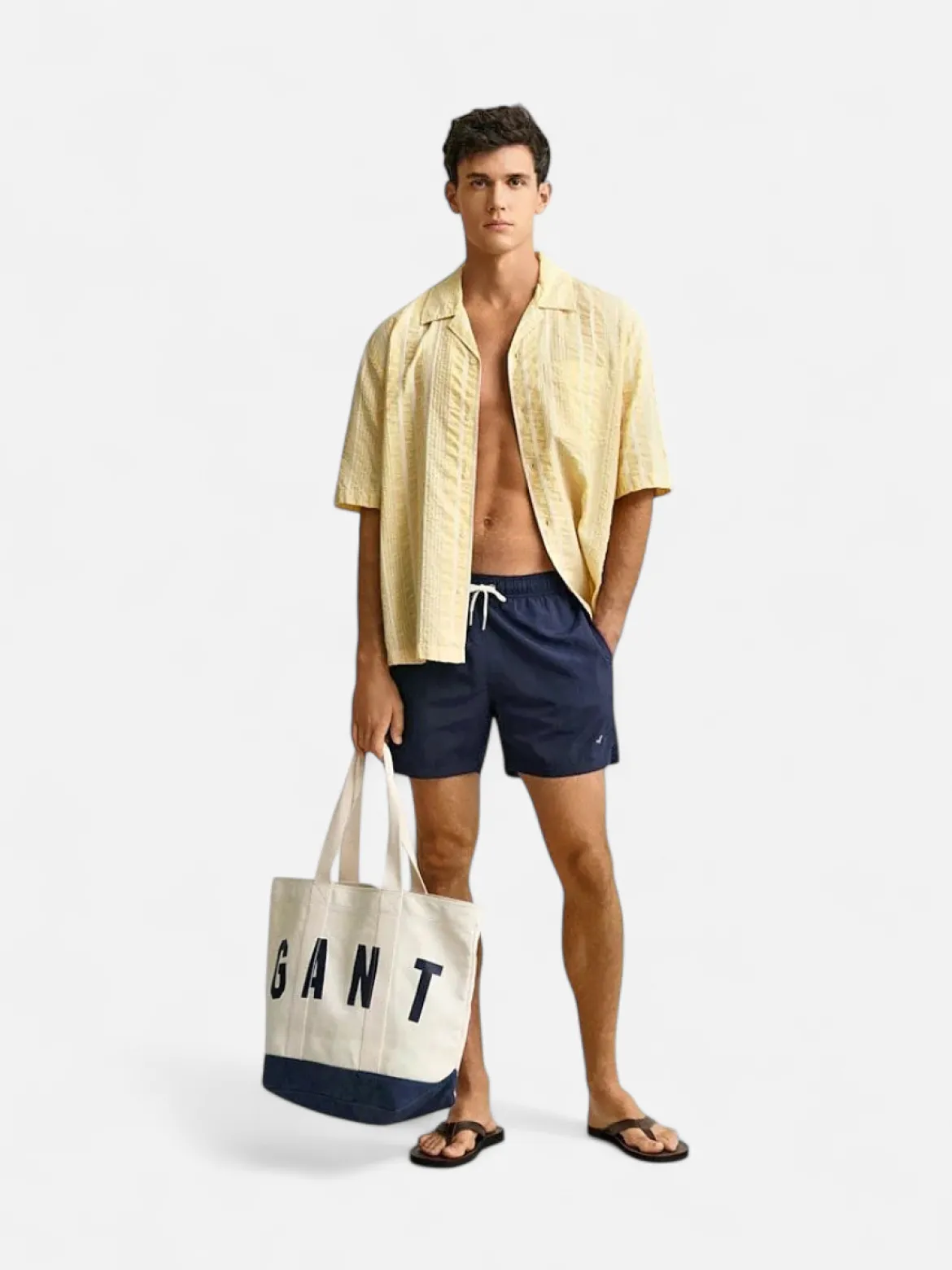 Gant miesten uimashortsit Classic Fit Swim Shorts, tummansininen
