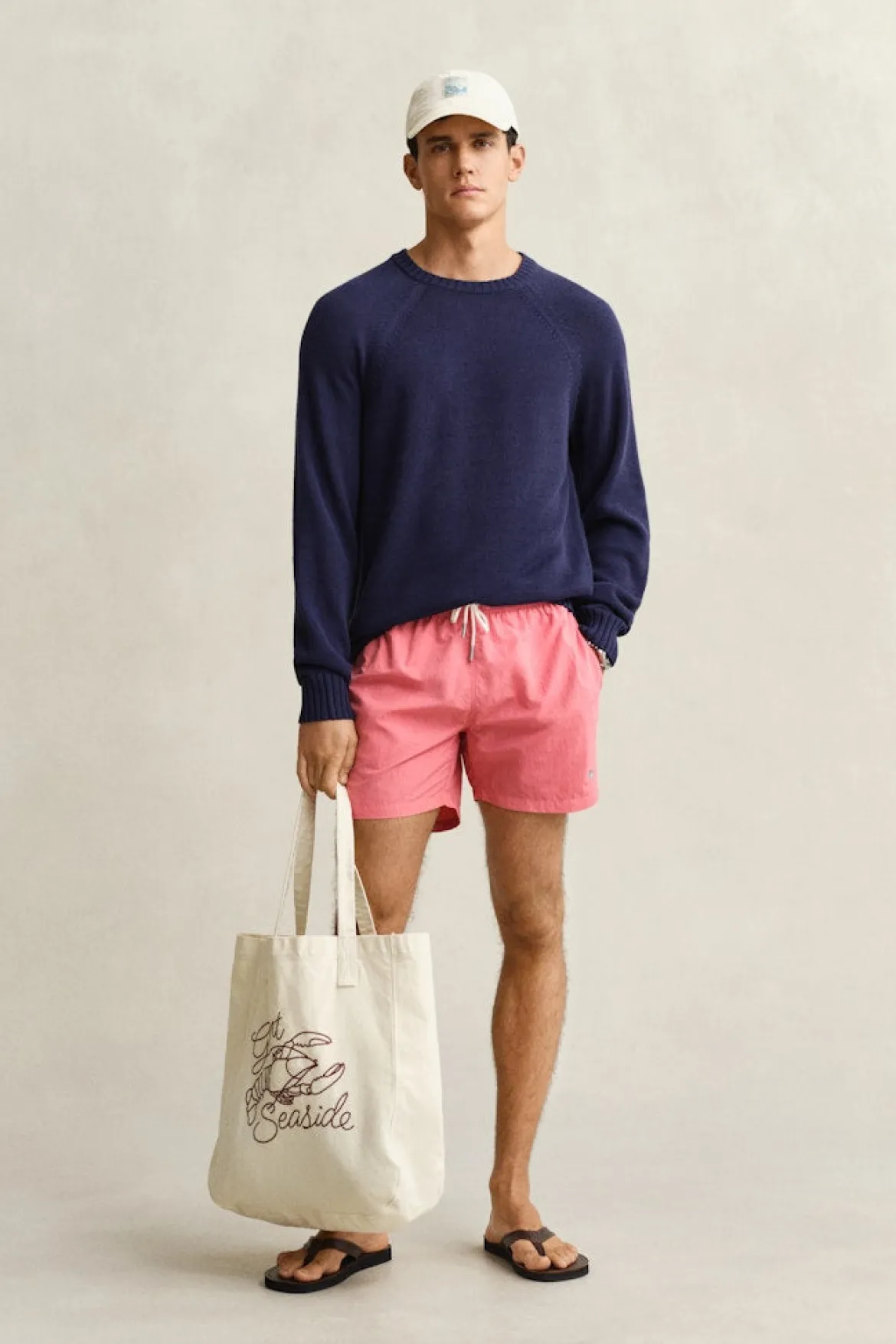 Gant miesten uimashortsit Classic Fit Swim Shorts, pinkki