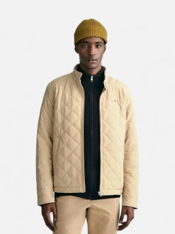 Gant tikkitakki, QUILTED WINDCHEATER Beige