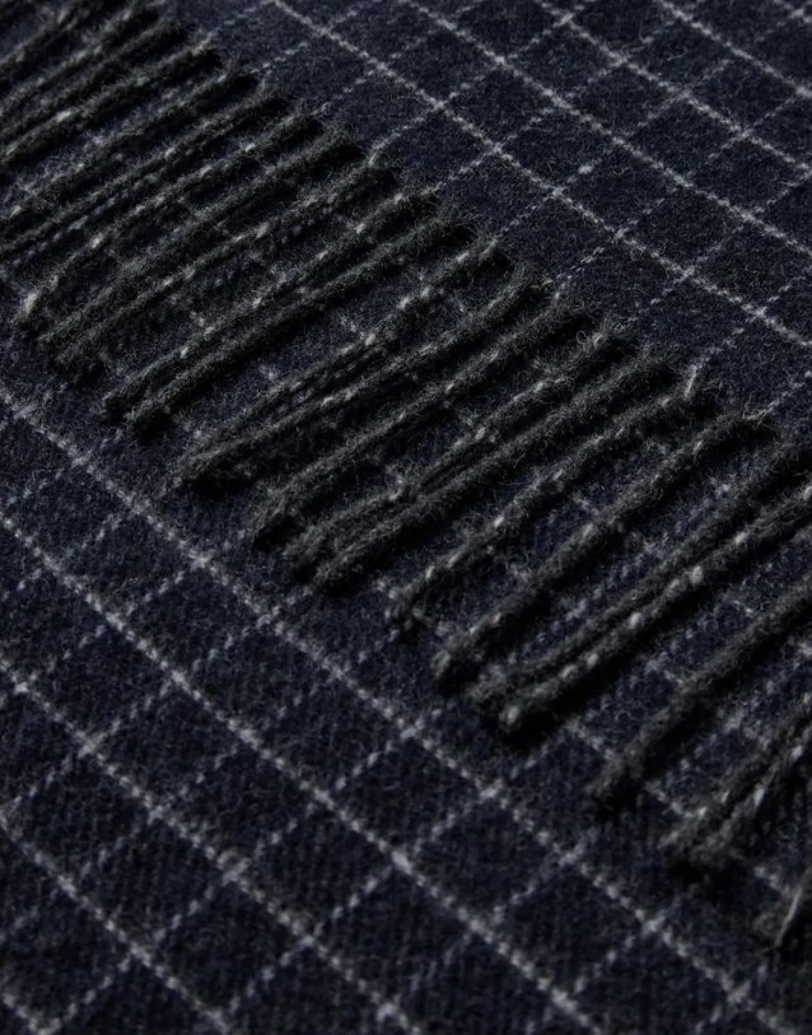 Gino Marcello huivi Checked Scarf, sininen ruutu