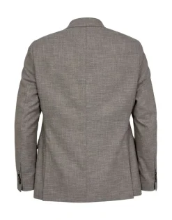 Gino marcello miesten bleiseri, LINEN LOOK BLAZER Beige