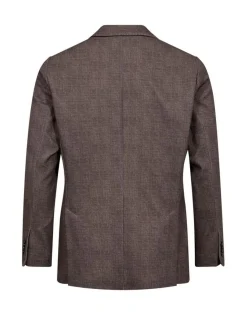 Gino Marcello miesten bleiseri Halflined Blazer, keskiruskea