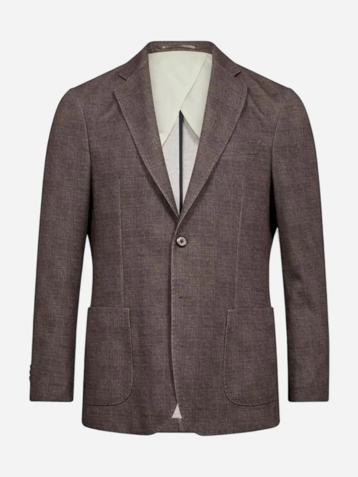 Gino Marcello miesten bleiseri Halflined Blazer, keskiruskea