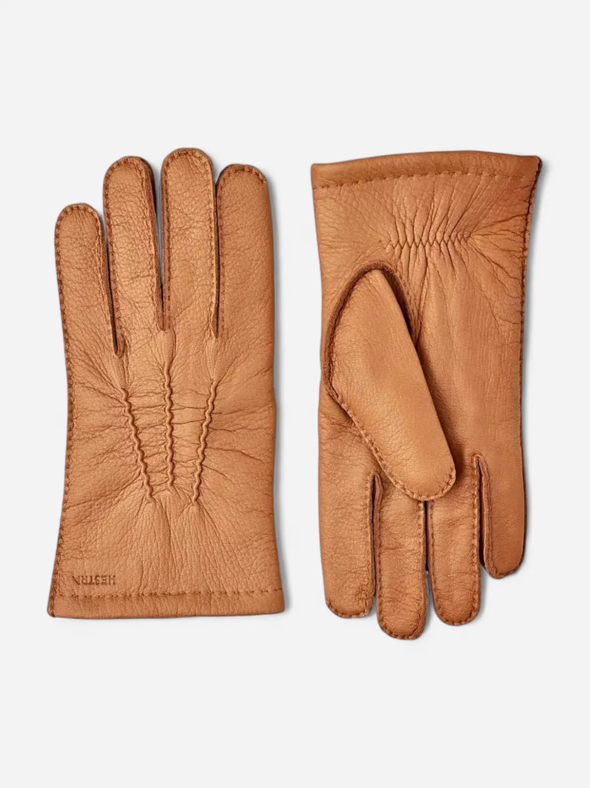 Hestra unisex käsineet MATTHEW GLOVE WITH WOOL LINING, konjakinruskea