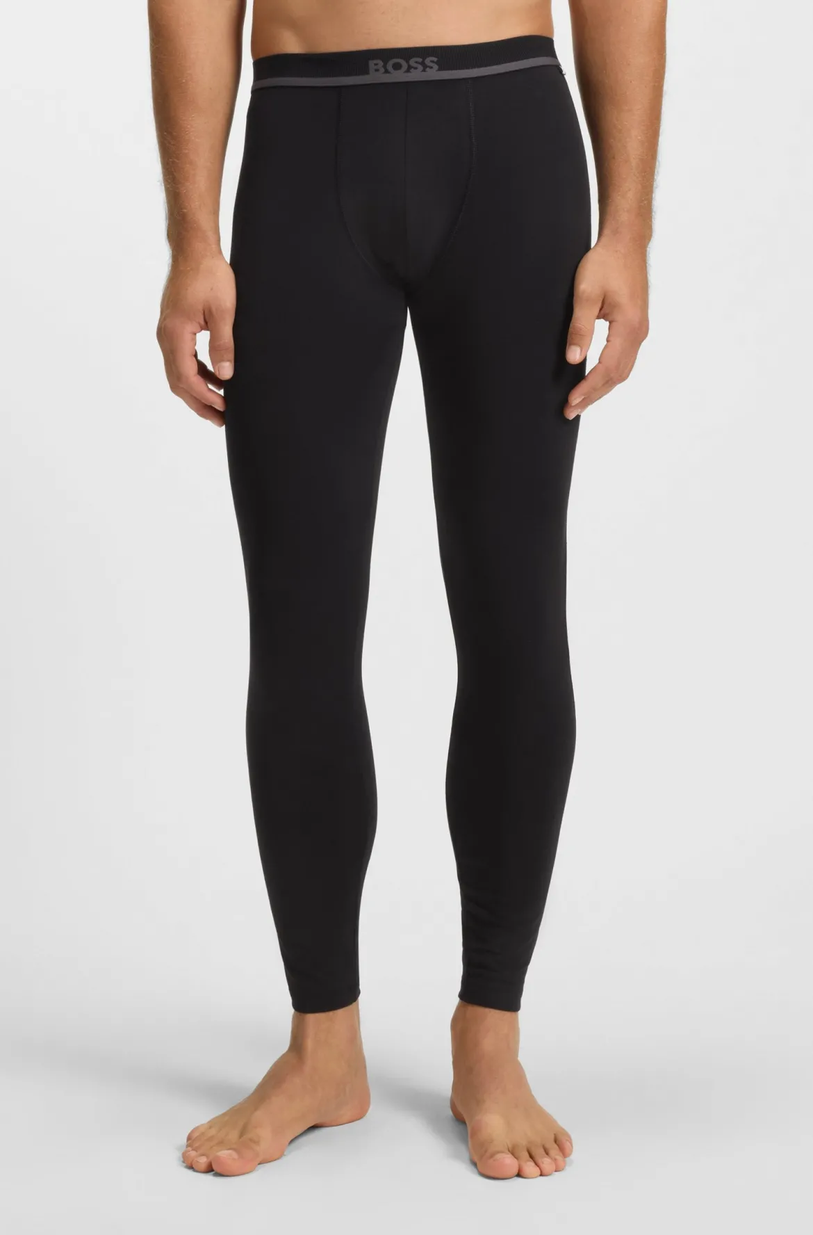 Hugo Boss miesten alushousut LONG JOHN 365 SOLID, musta