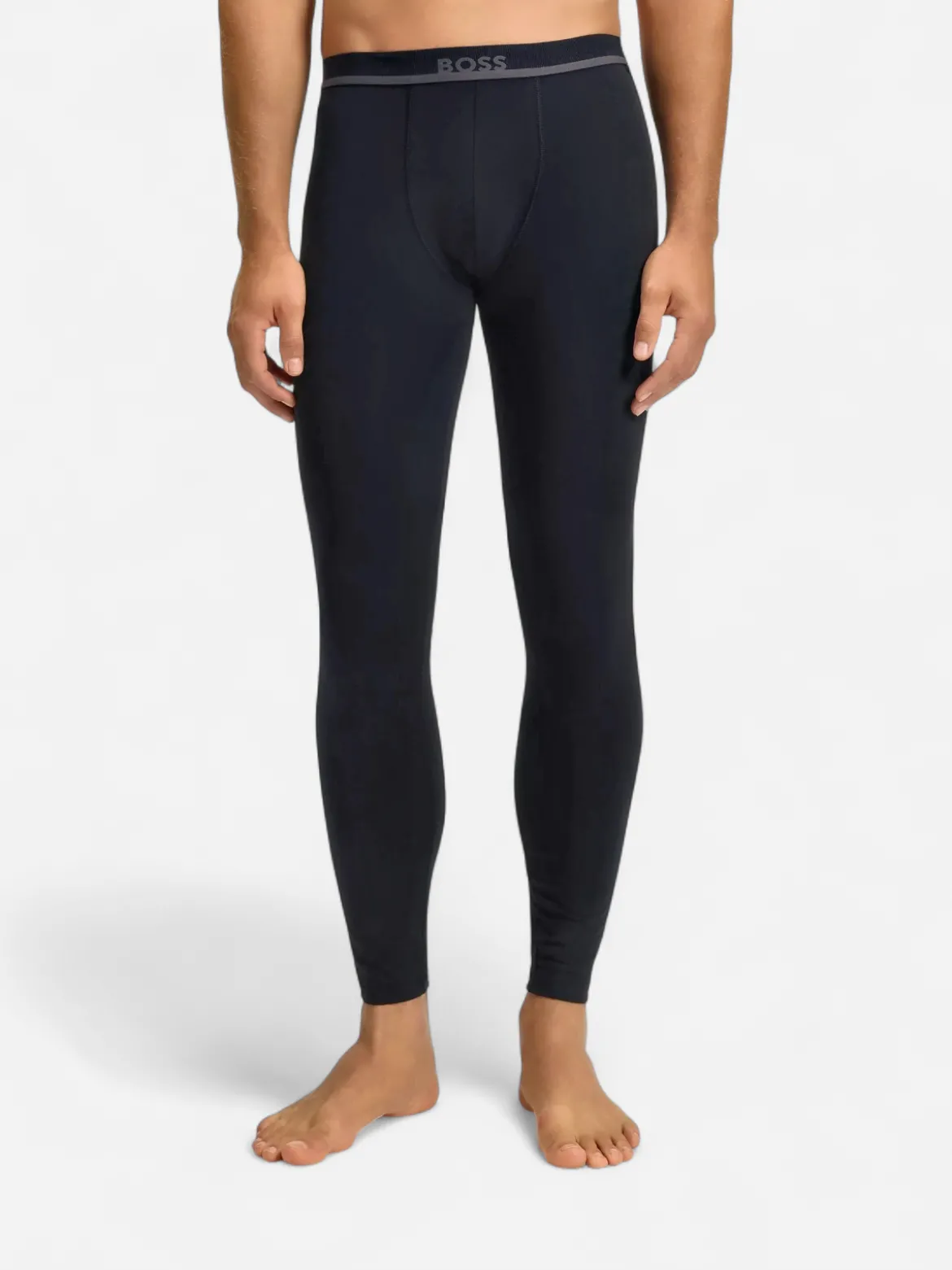 Hugo Boss miesten alushousut LONG JOHN 365 SOLID, musta